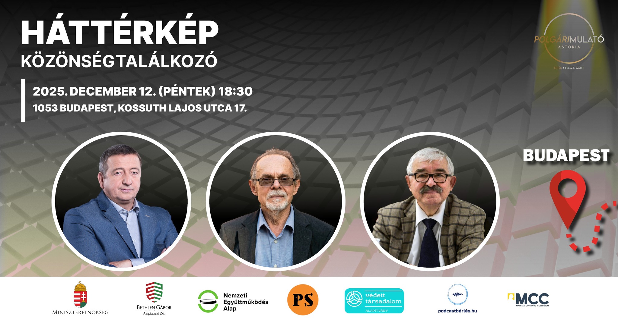 Háttérkép közönségtalálkozó